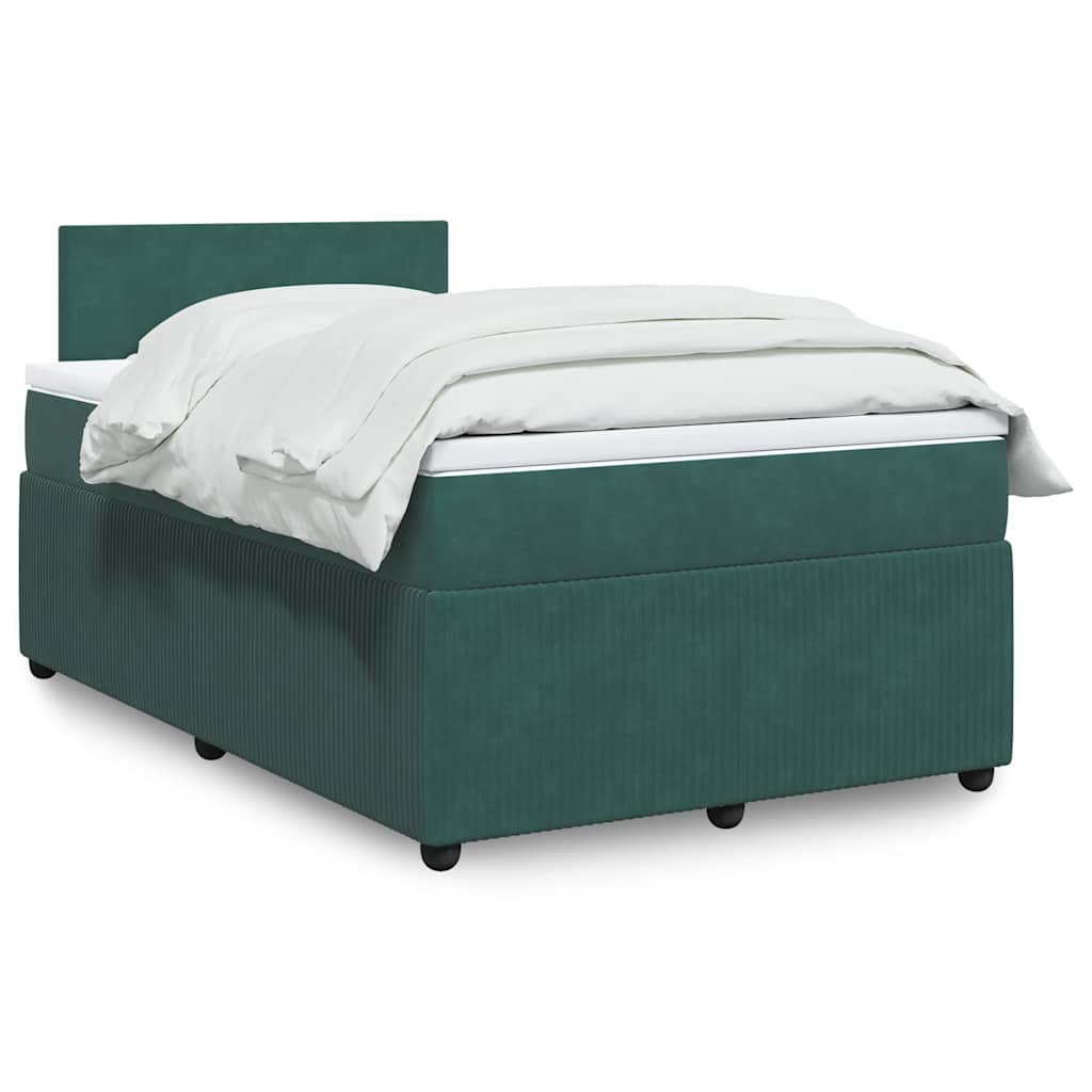Lit Boxspring Avec Matelas Velours