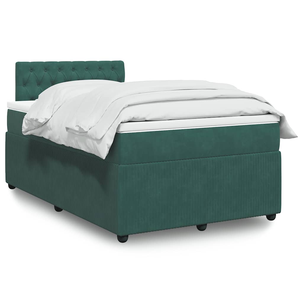 Lit Boxspring Avec Matelas Velours