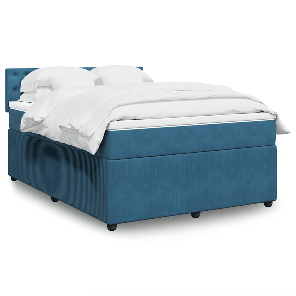 Lit Boxspring Avec Matelas Velours