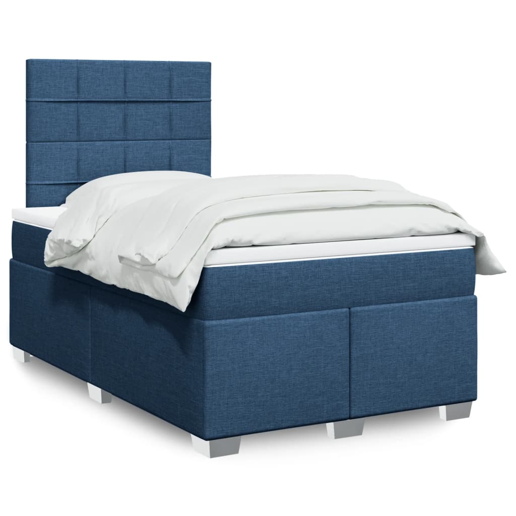 Lit Boxspring Avec Matelas Tissu