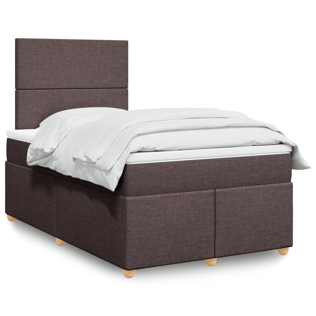 Lit Boxspring Avec Matelas Tissu
