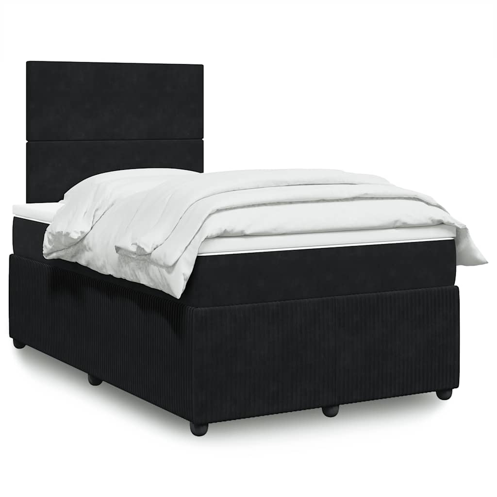 Lit Boxspring Avec Matelas Velours