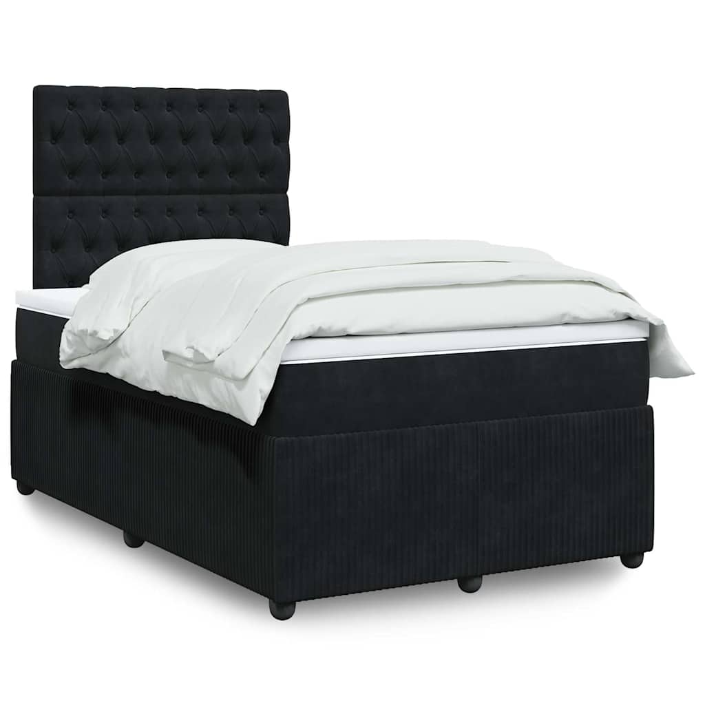 Lit Boxspring Avec Matelas Velours