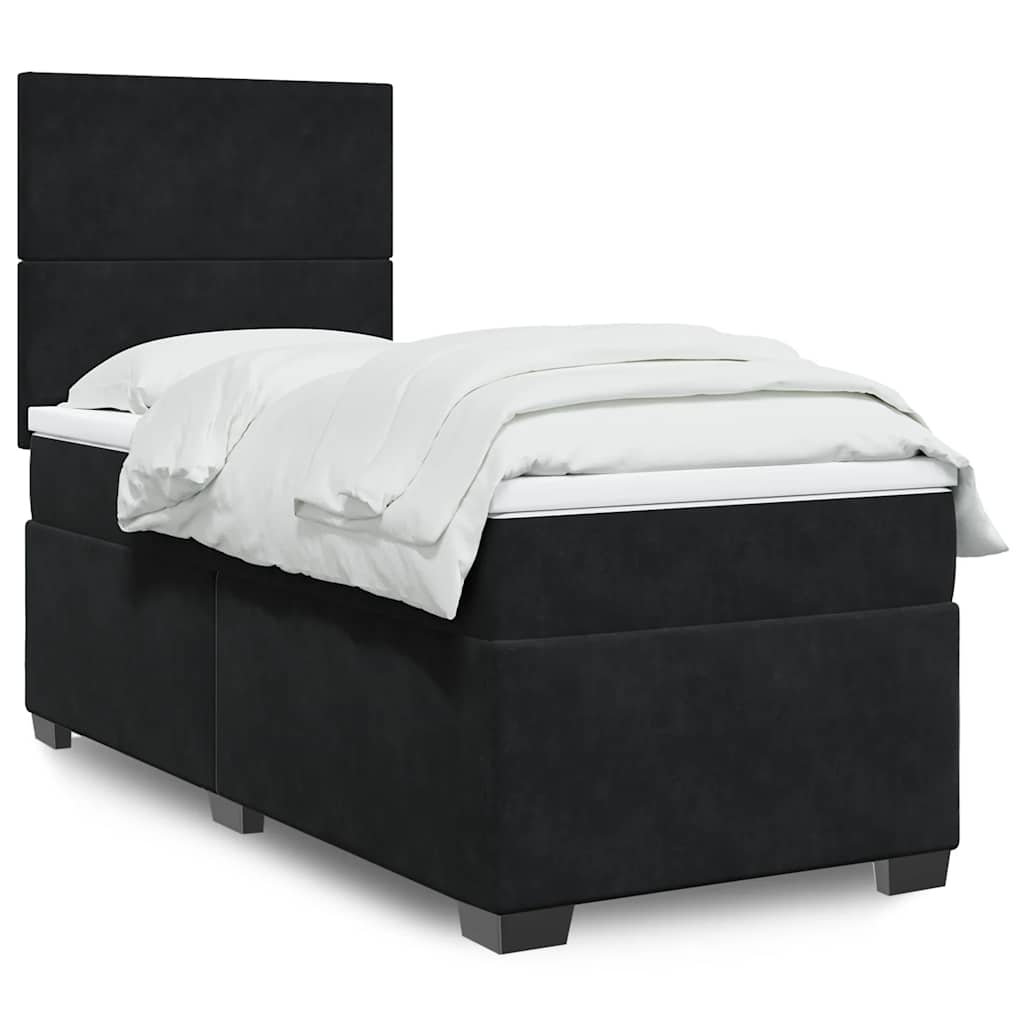 Lit Boxspring Avec Matelas Velours