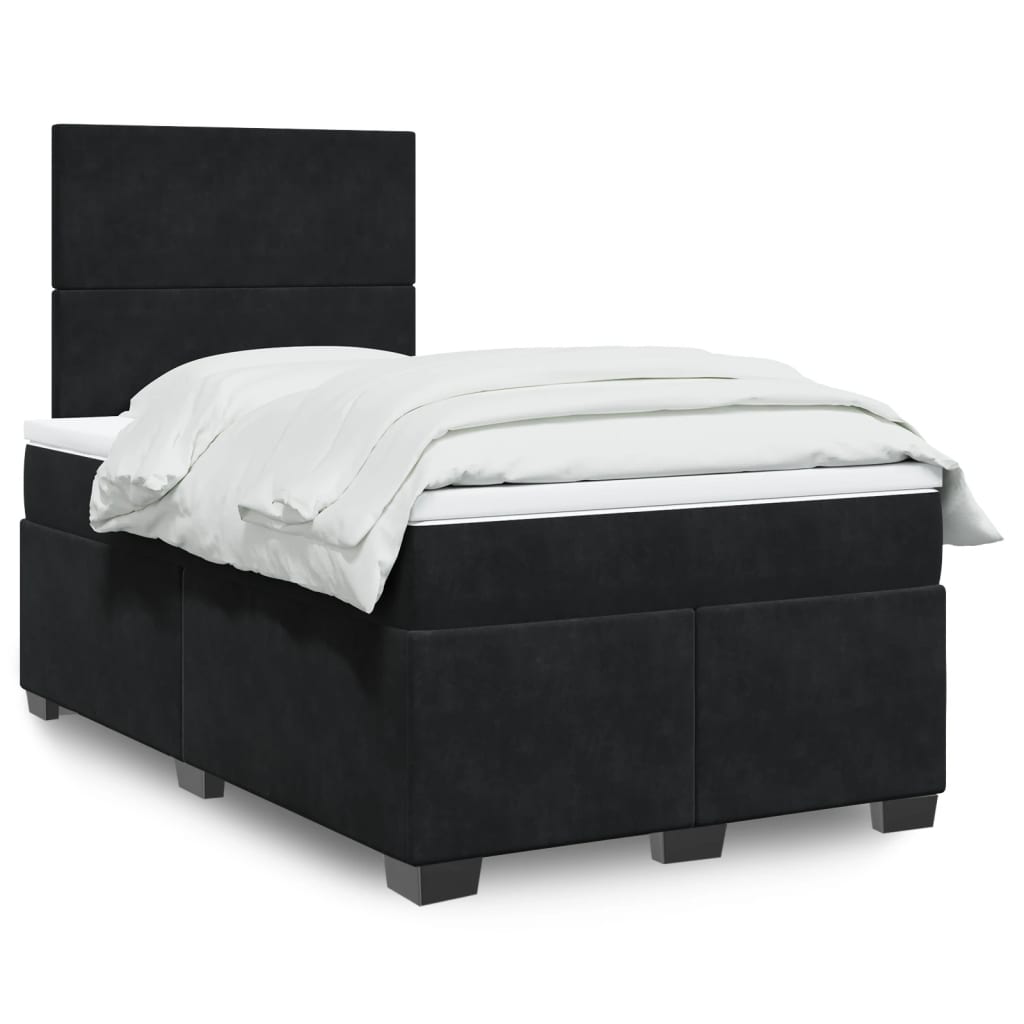 Lit Boxspring Avec Matelas Velours