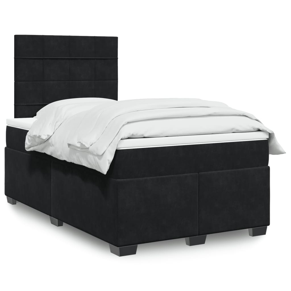 Lit Boxspring Avec Matelas Velours
