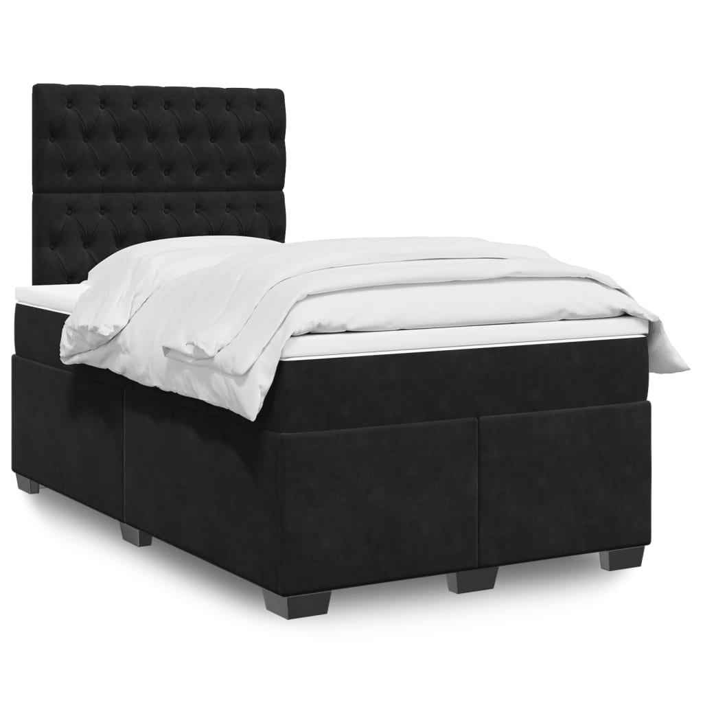 Lit Boxspring Avec Matelas Velours