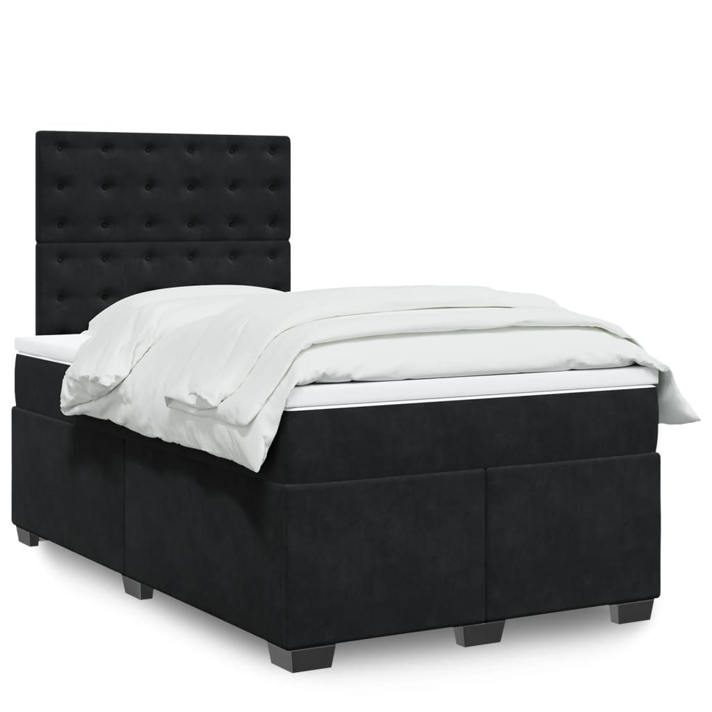 Lit Boxspring Avec Matelas Velours