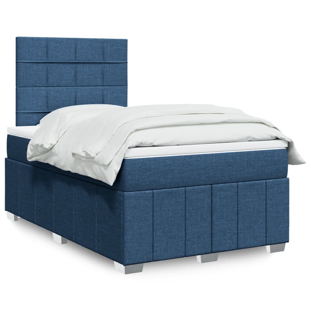 Lit Boxspring Led Avec Matelas Tissu