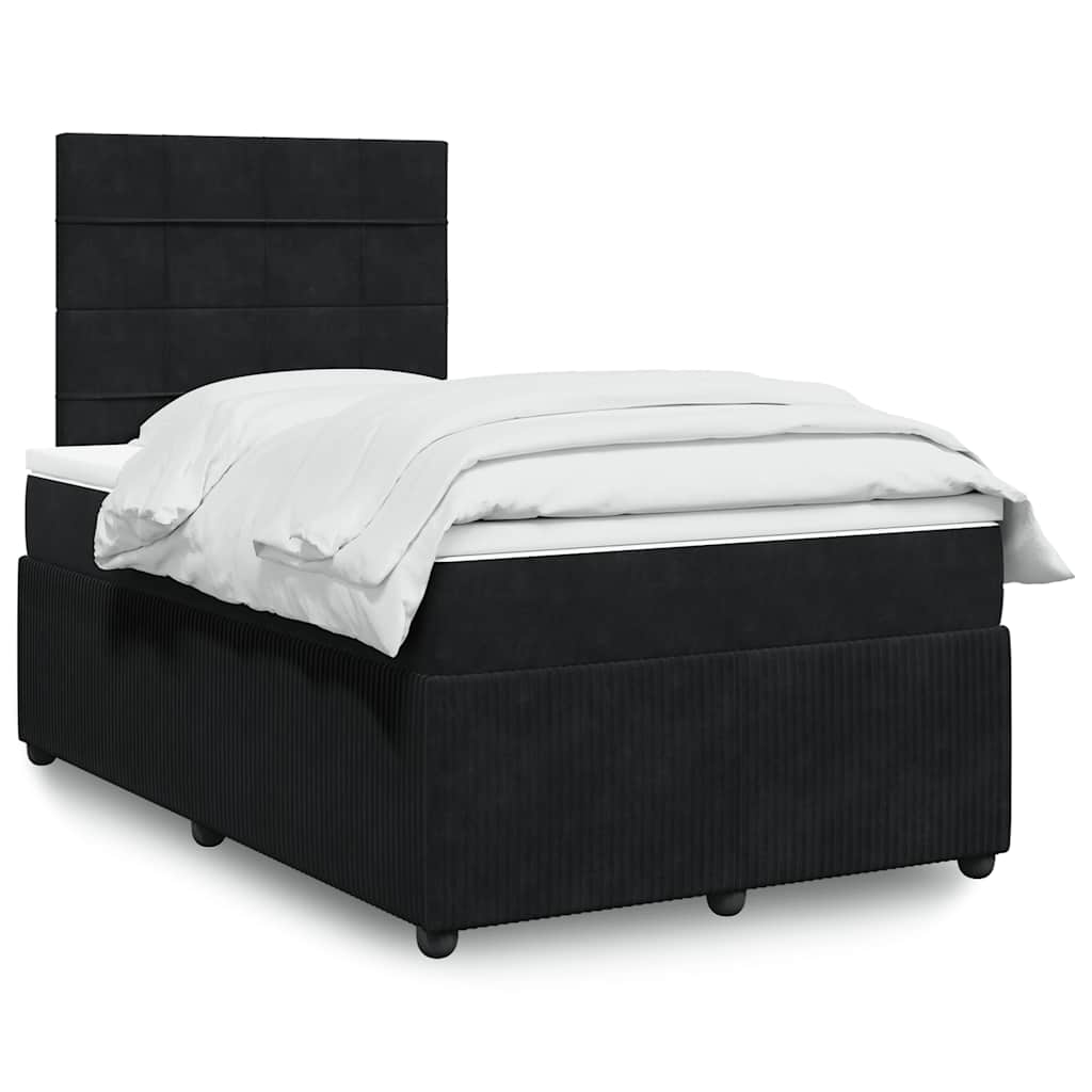 Lit Boxspring Led Avec Matelas Velours