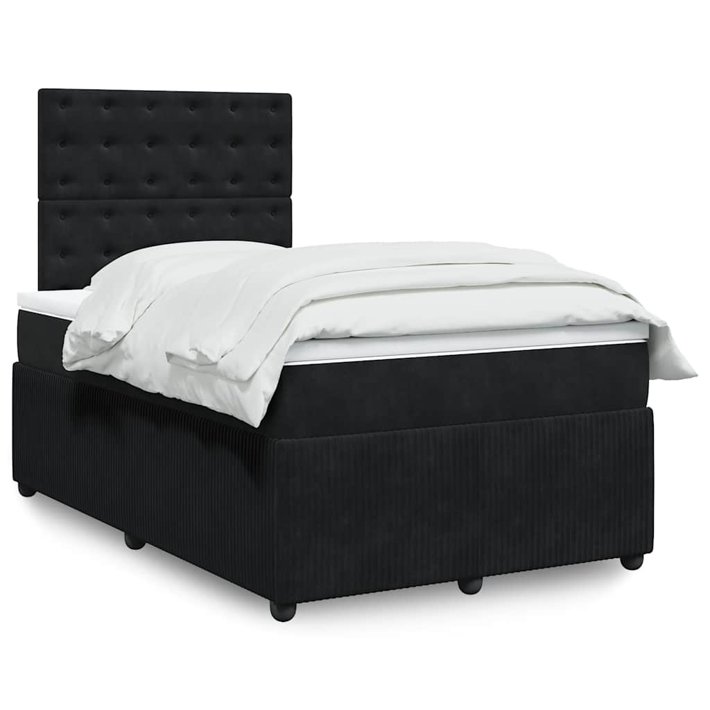 Lit Boxspring Led Avec Matelas Velours
