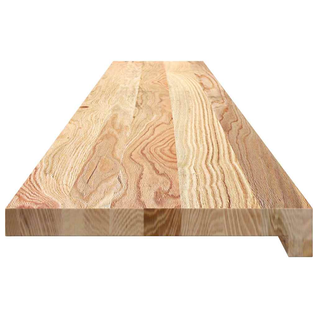 Appuis De Fenêtre 2 Pcs Non Traité 160X25X2Cm Bois Chêne Massif
