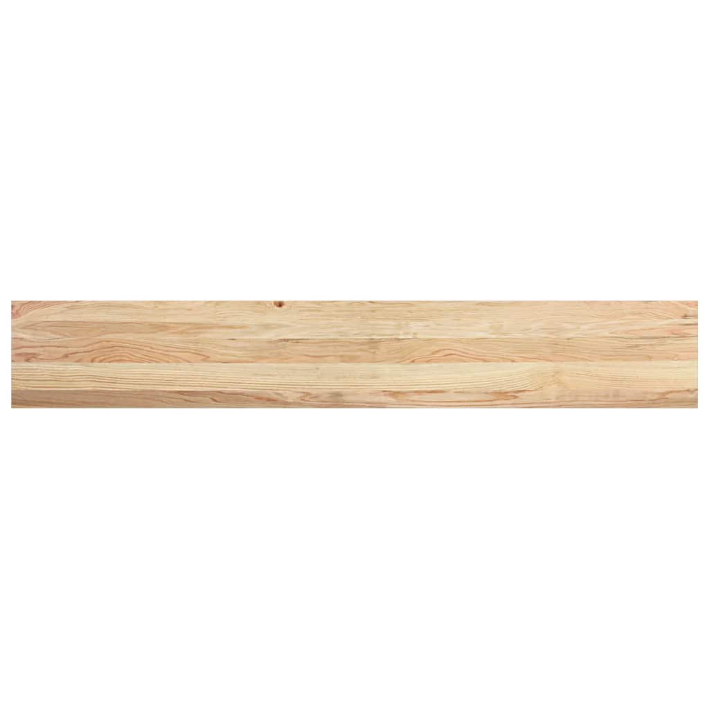 Appuis De Fenêtre 2 Pcs Non Traité 160X25X2Cm Bois Chêne Massif