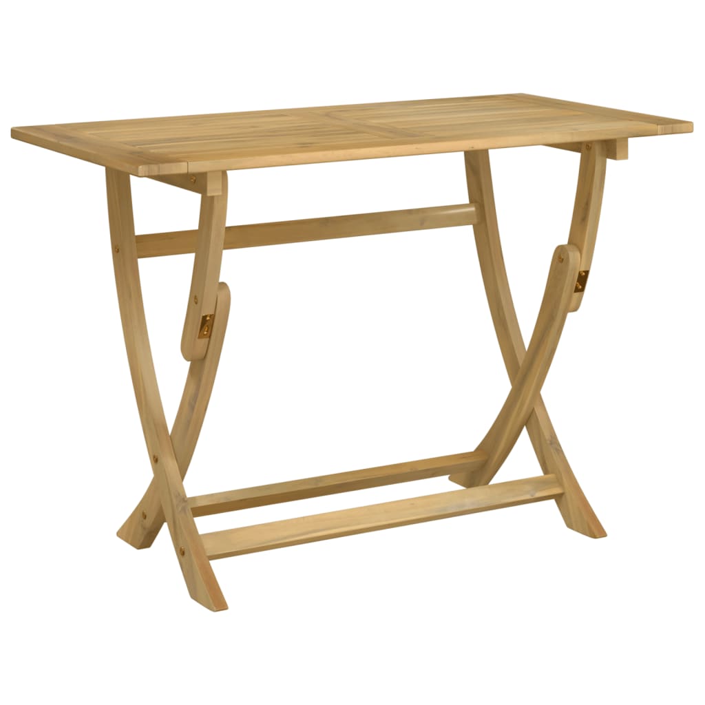 Ensemble À Manger De Jardin 5 Pcs Bois D'acacia Solide