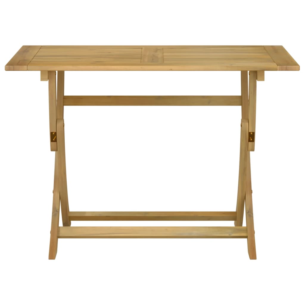 Ensemble À Manger De Jardin 5 Pcs Bois D'acacia Solide