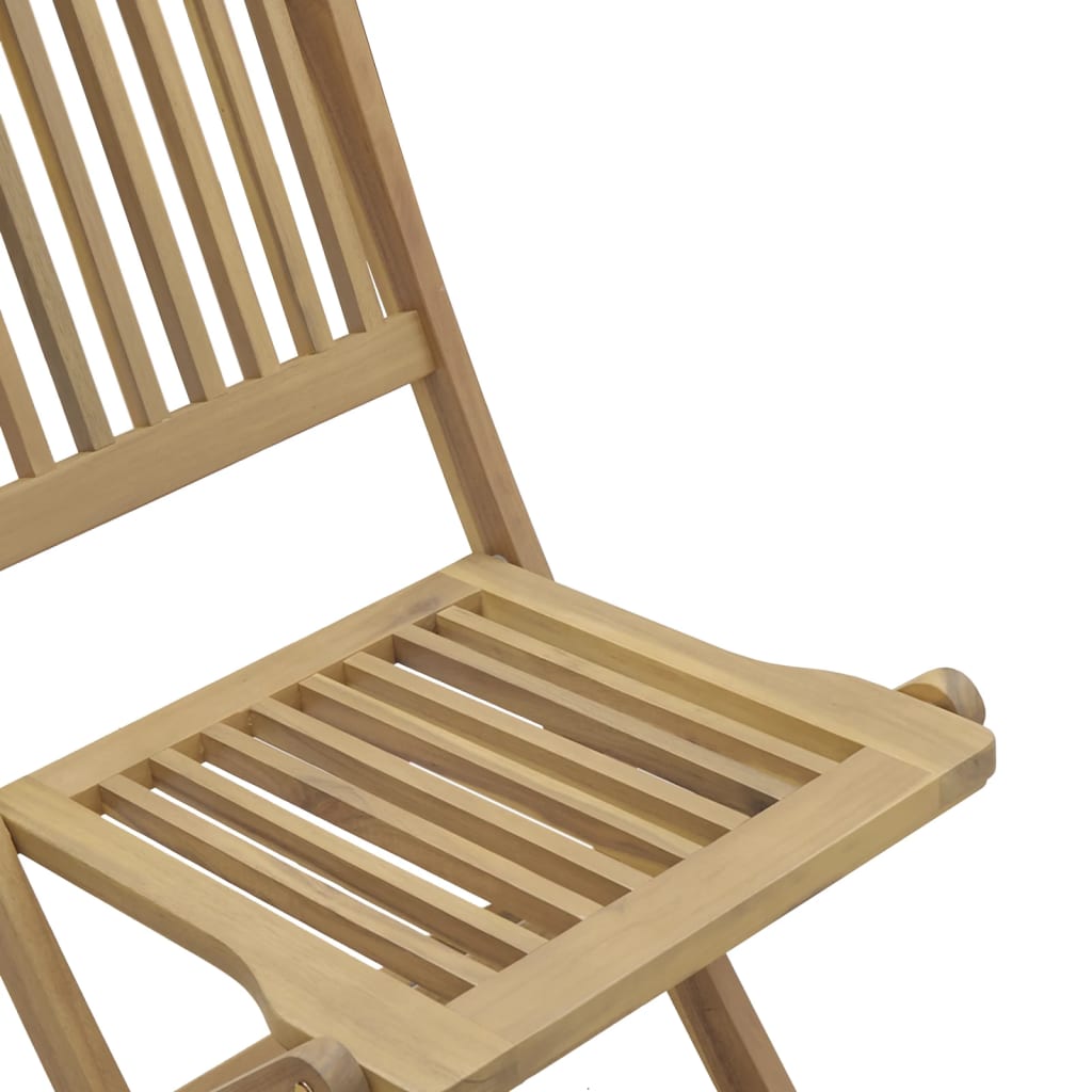 Ensemble À Manger De Jardin 5 Pcs Bois D'acacia Solide
