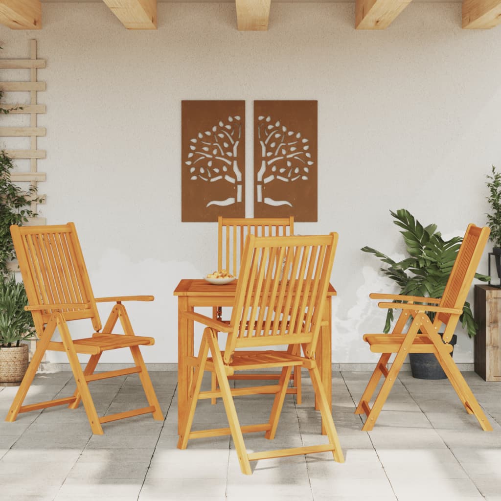 Ensemble De Salle À Manger De Jardin 3 Pièces Naturel