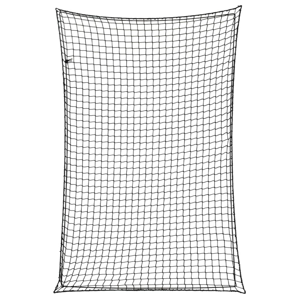 Filet Pour Remorque Avec Corde Élastique 3,5X2,5 M Pp Noir