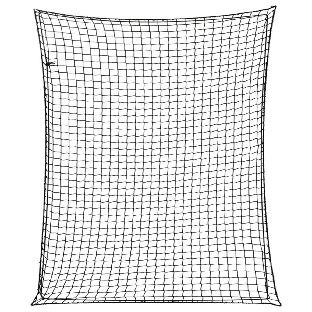 Filet Pour Remorque Avec Corde Élastique 3,5X2,5 M Pp Noir