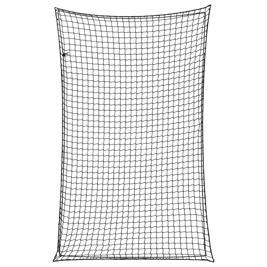 Filet Pour Remorque Avec Corde Élastique 3,5X2,5 M Pp Noir