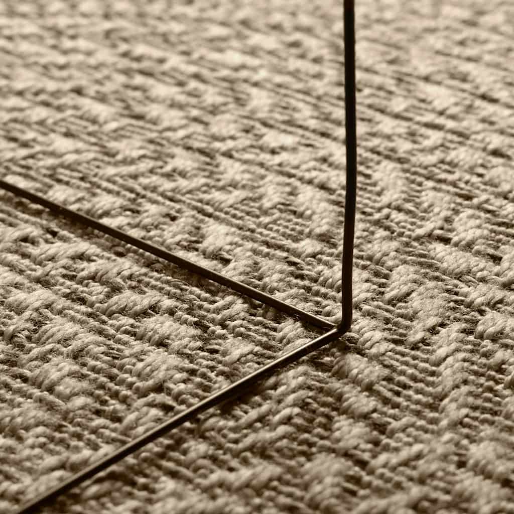 Tapis Zizur Beige 140X200 Cm Aspect De Jute Intérieur Extérieur