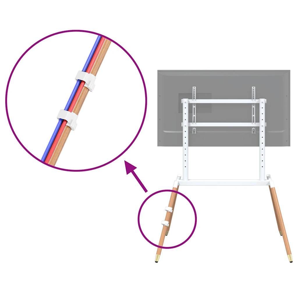 Support Tv Chevalet Pour Écran 37-86 Pouces Max Vesa 400X600 Mm