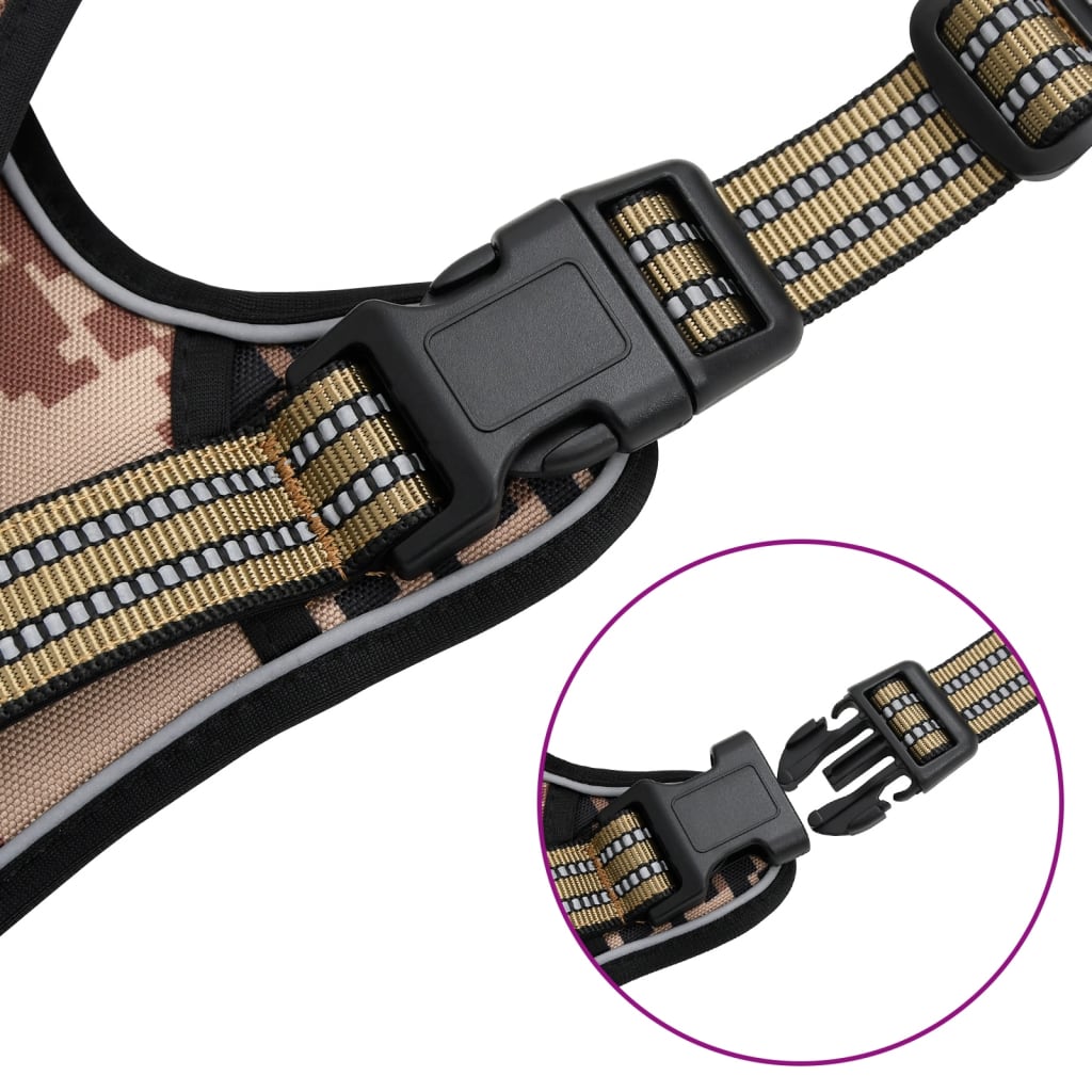 Vidax Harnais Pour Chien Avec Bandes Réféchissantes Régabes