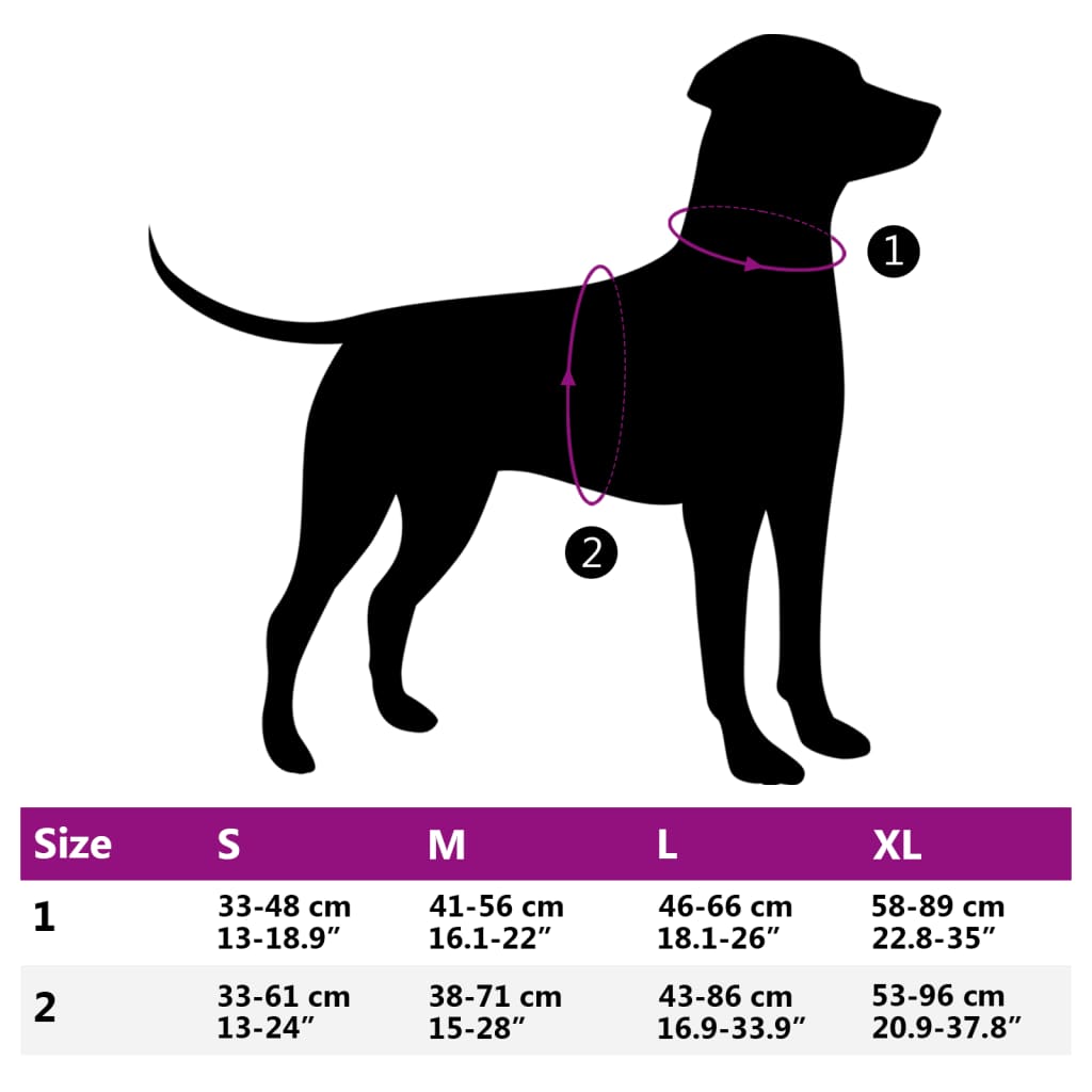 Vidax Harnais Pour Chien Avec Bandes Réféchissantes Régabes