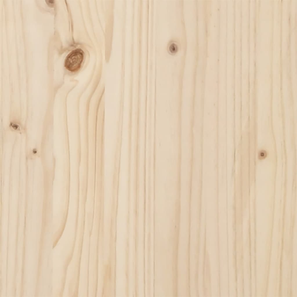 Cadre De Lit Sans Matelas 120X200 Cm Bois De Pin Massif