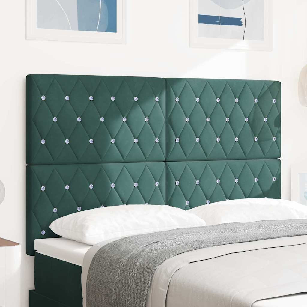 Tête De Lit Led Avec Bandes Led Velours