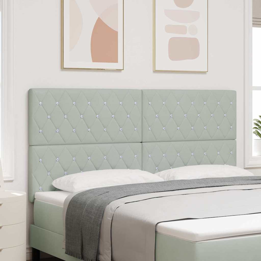 Tête De Lit Led Avec Bandes Led Velours