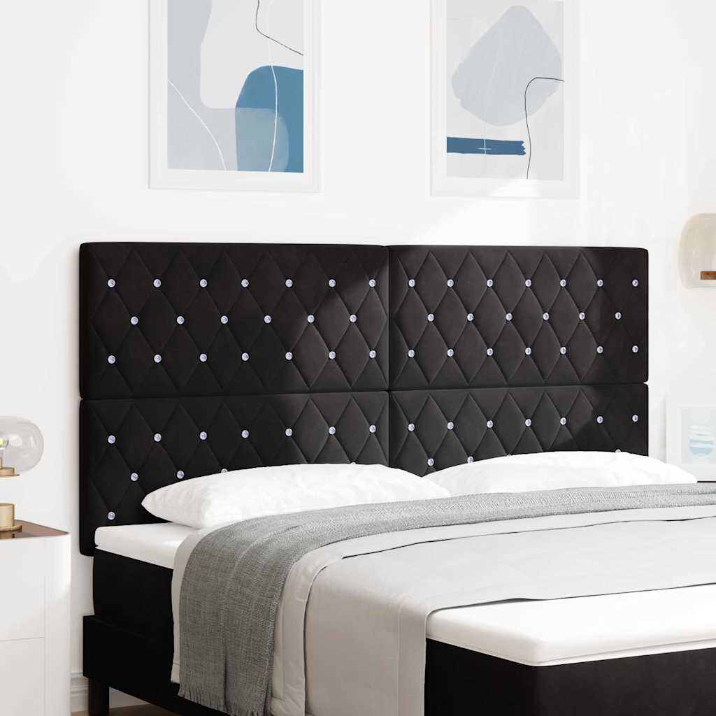 Tête De Lit Led Avec Bandes Led Velours