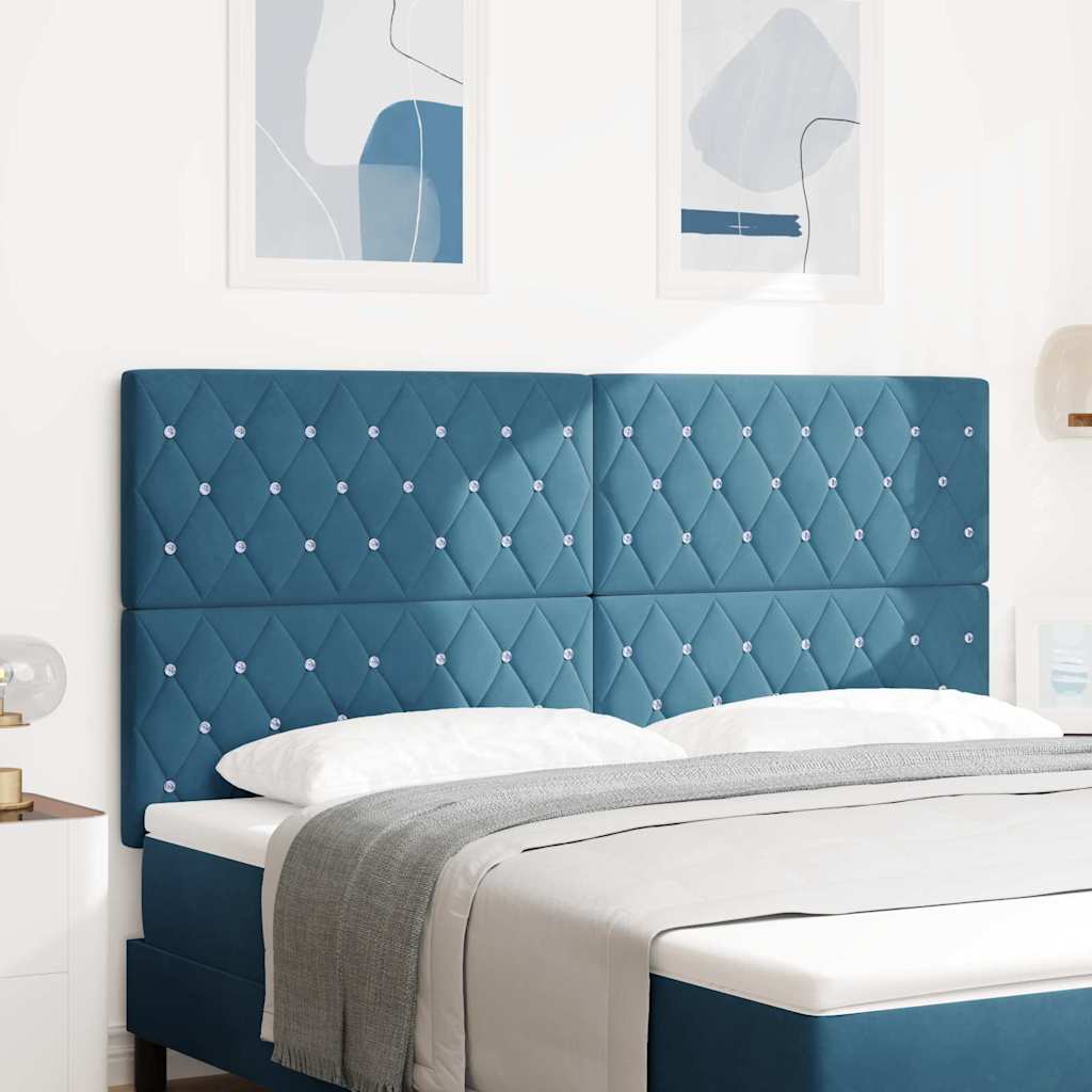 Tête De Lit Led Avec Bandes Led Velours