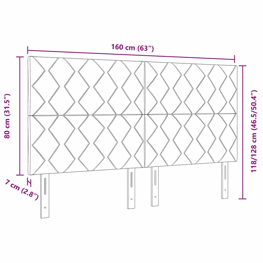 Tête De Lit Led Tissu