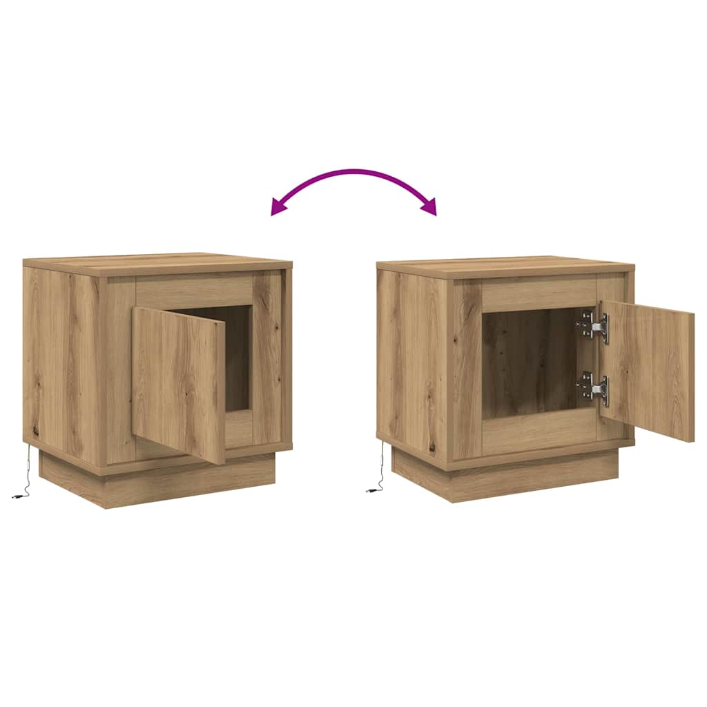 Cabinet De Chevet 44 X 34,5 X 45 Cm