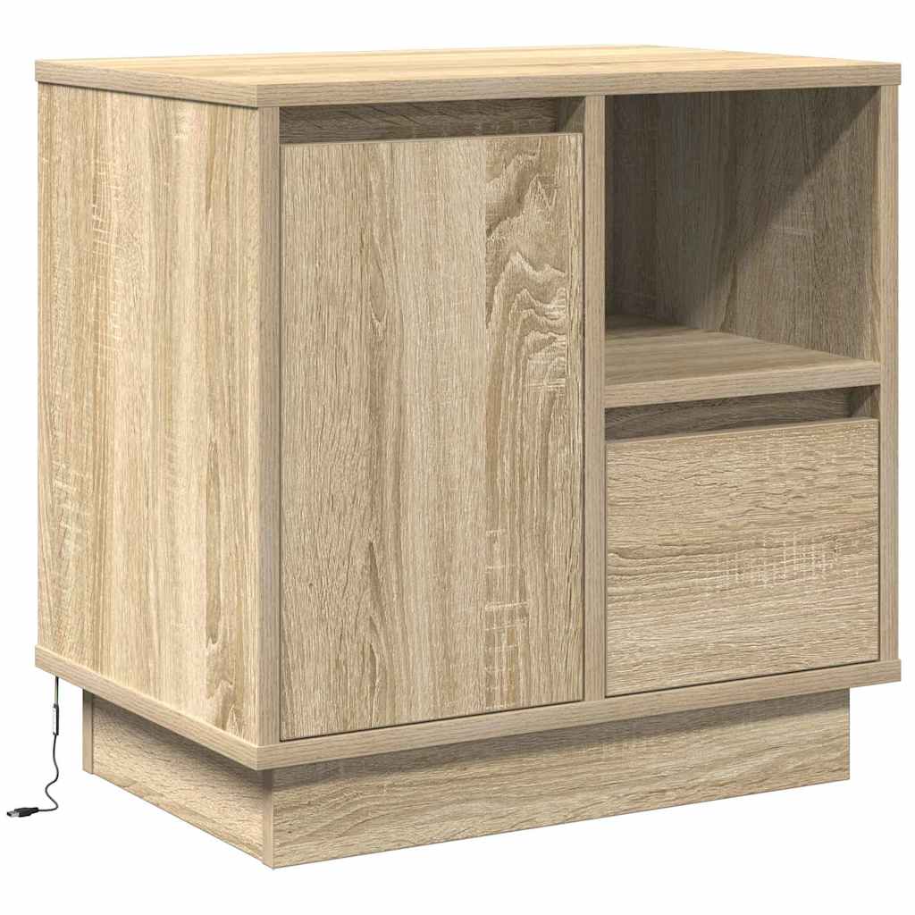Cabinet De Chevet 2 Pc 50 X 34,5 X 50 Cm.