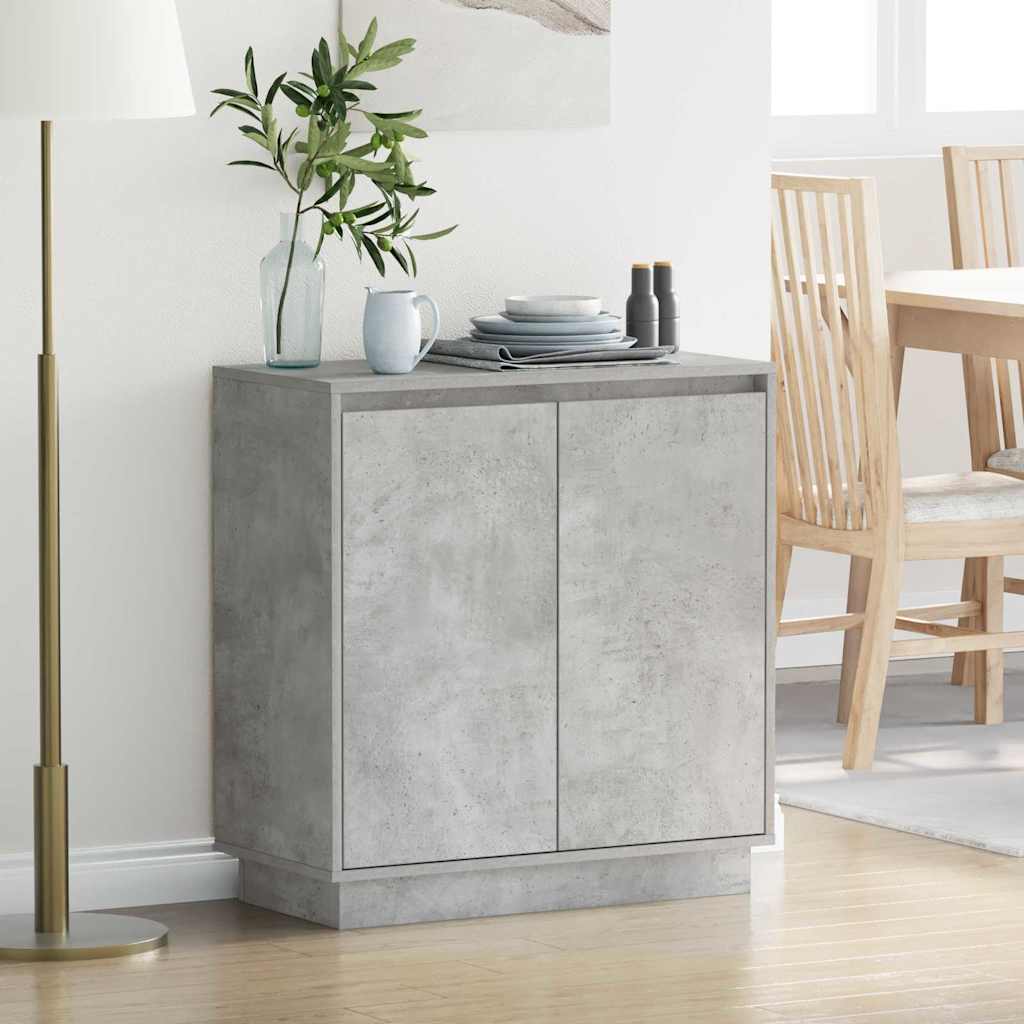 Buffet Led 71 X 34,5 X 75 Cm Bois D'ingénierie