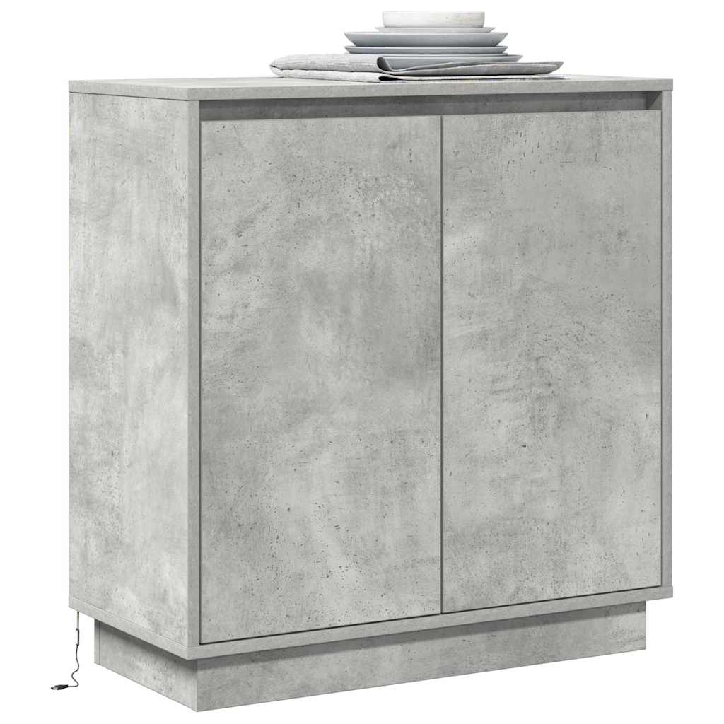 Buffet Led 71 X 34,5 X 75 Cm Bois D'ingénierie
