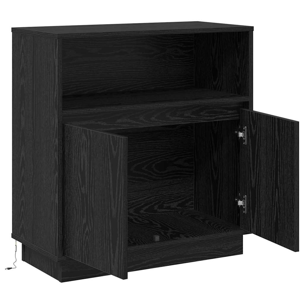 Buffet Led 71 X 34,5 X 75 Cm Bois D'ingénierie