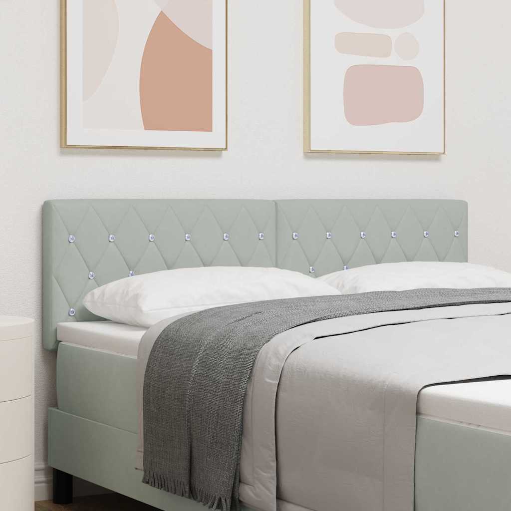 Tête De Lit Led Avec Bandes Led Velours