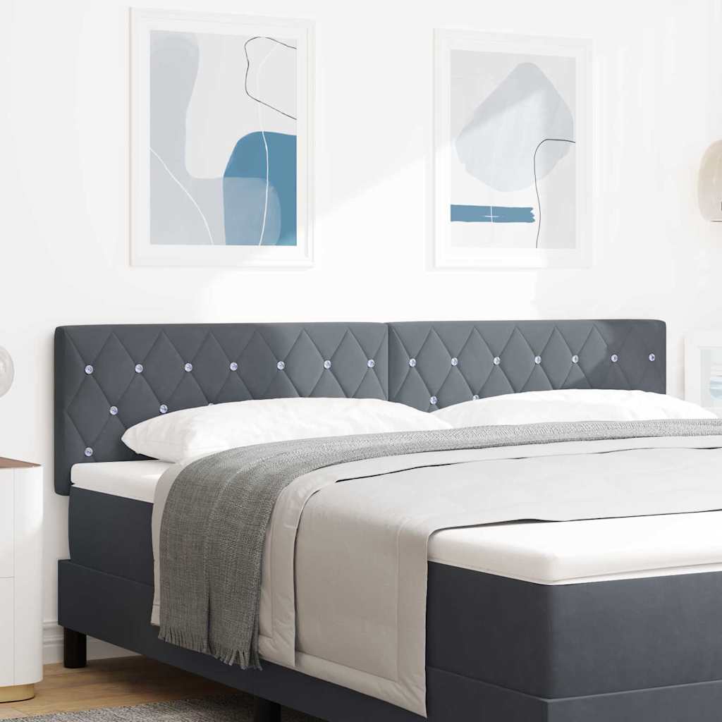 Tête De Lit Led Avec Bandes Led Velours