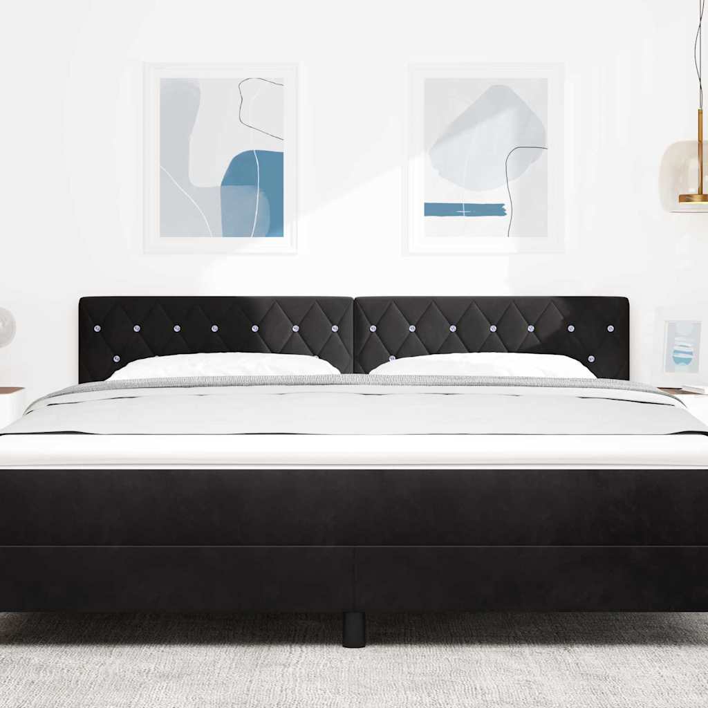 Tête De Lit Led Avec Bandes Led Velours