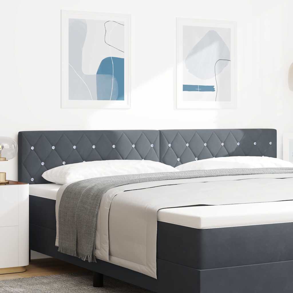 Tête De Lit Led Avec Bandes Led Velours