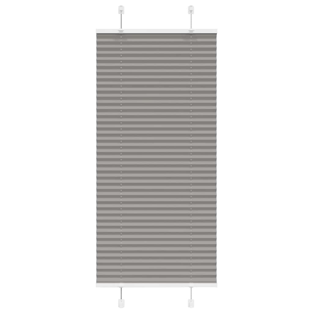 Store Plissé Anthracite 60X100 Cm Largeur Du Tissu 59,4 Cm