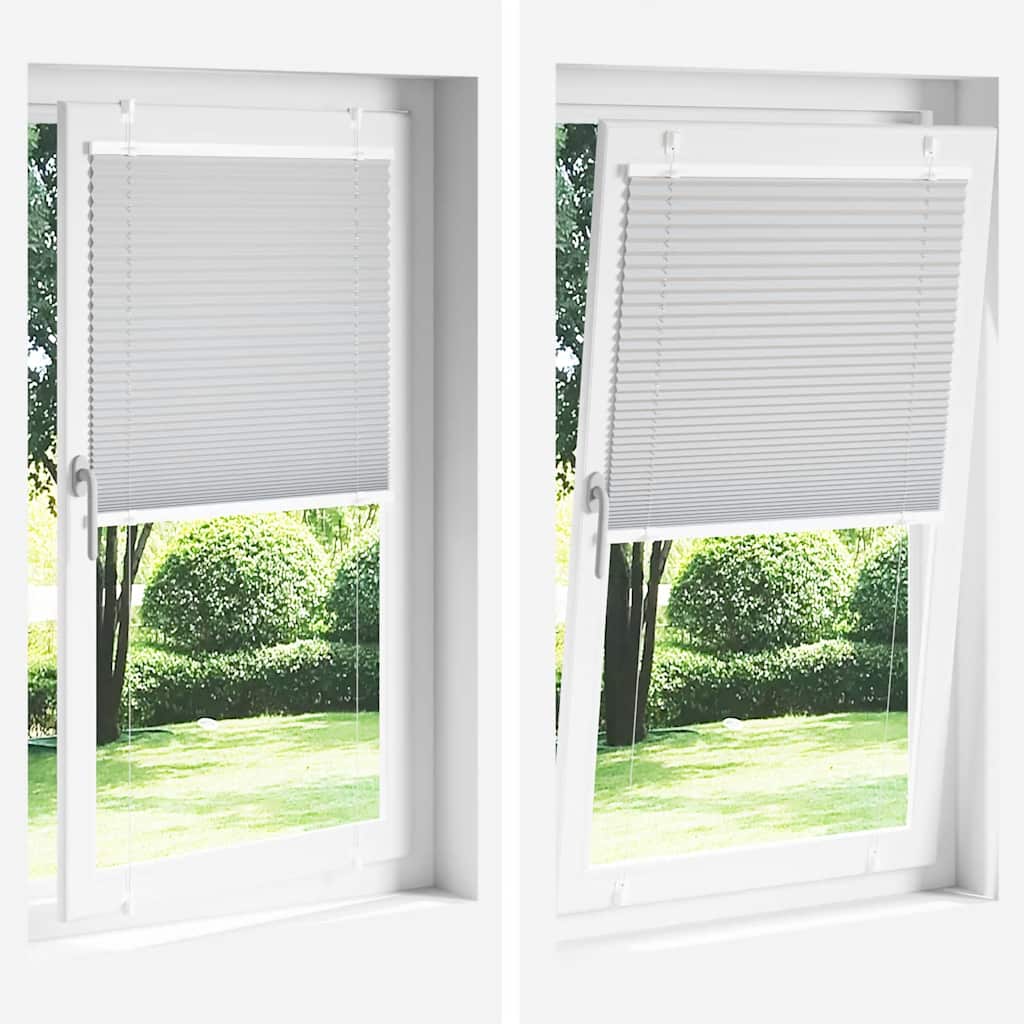 Store Plissé Anthracite 60X100 Cm Largeur Du Tissu 59,4 Cm