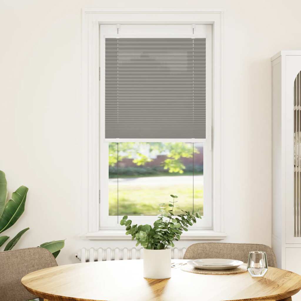 Store Plissé Anthracite 60X100 Cm Largeur Du Tissu 59,4 Cm