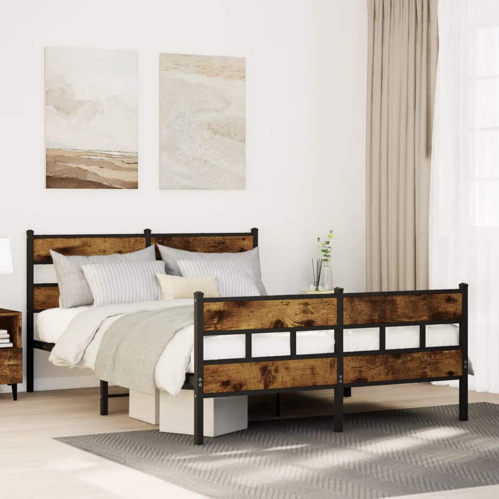Cadre De Lit En Métal Sans Matelas