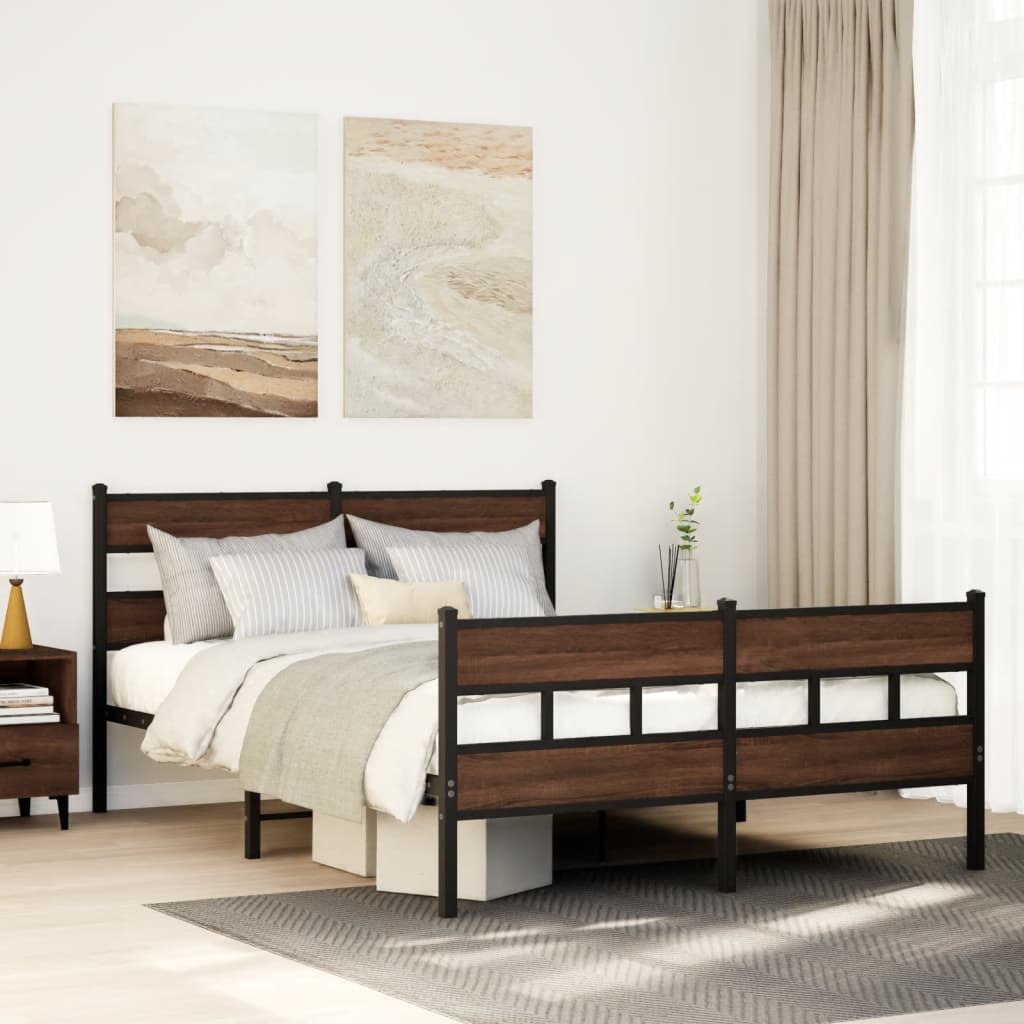 Cadre De Lit En Métal Sans Matelas