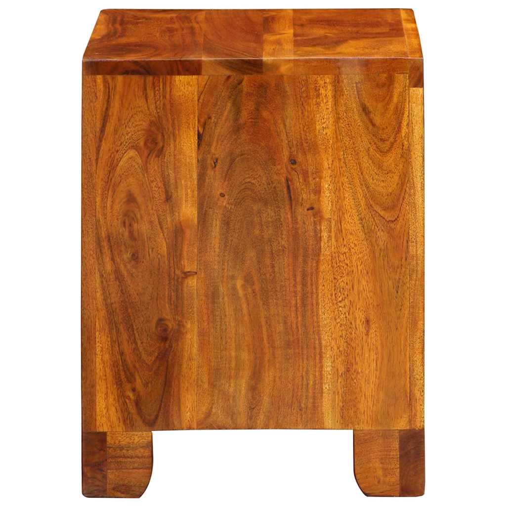 Buffet Multicolore 40 X 35 X 45 Cm Bois D'acacia Massif