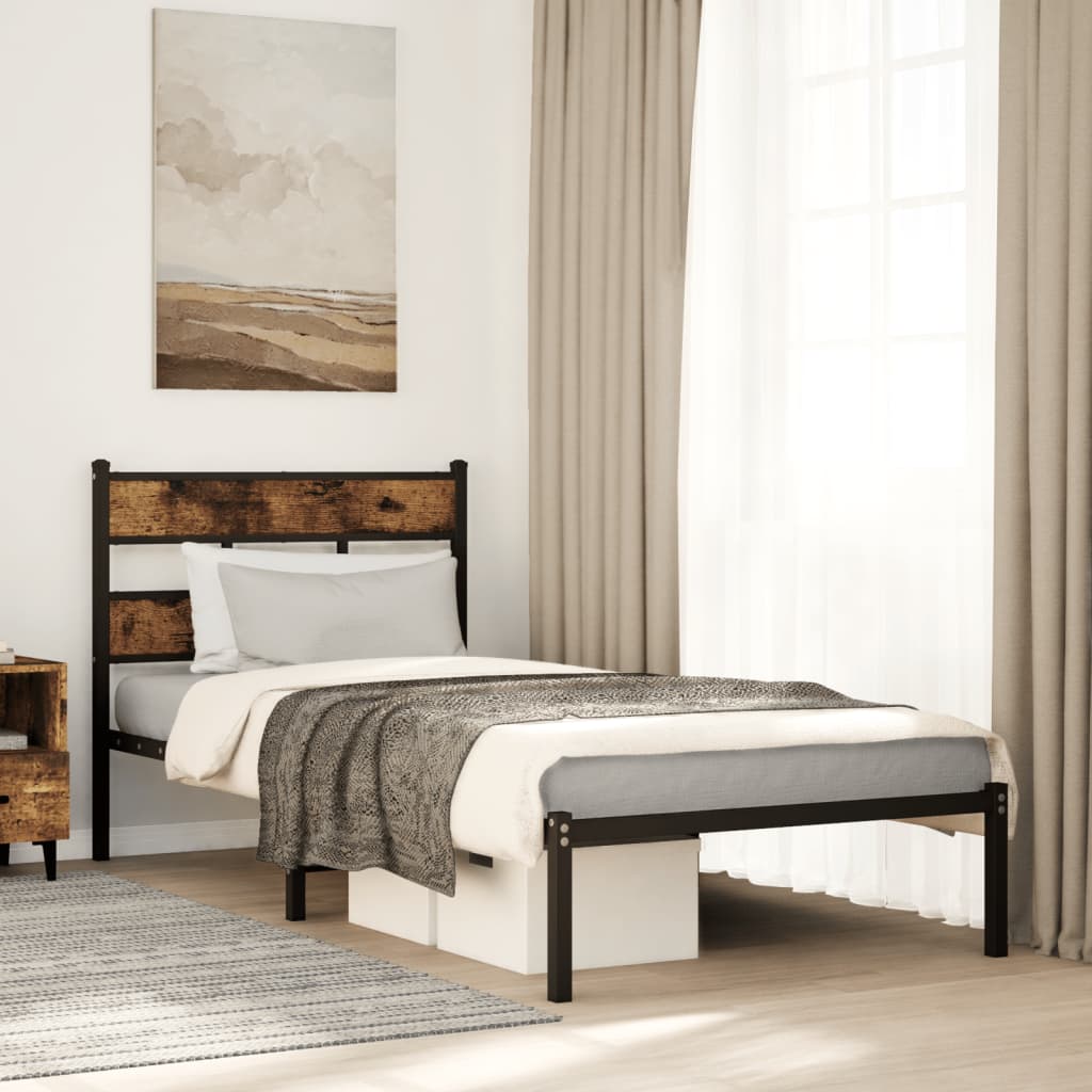 Cadre De Lit En Métal Sans Matelas